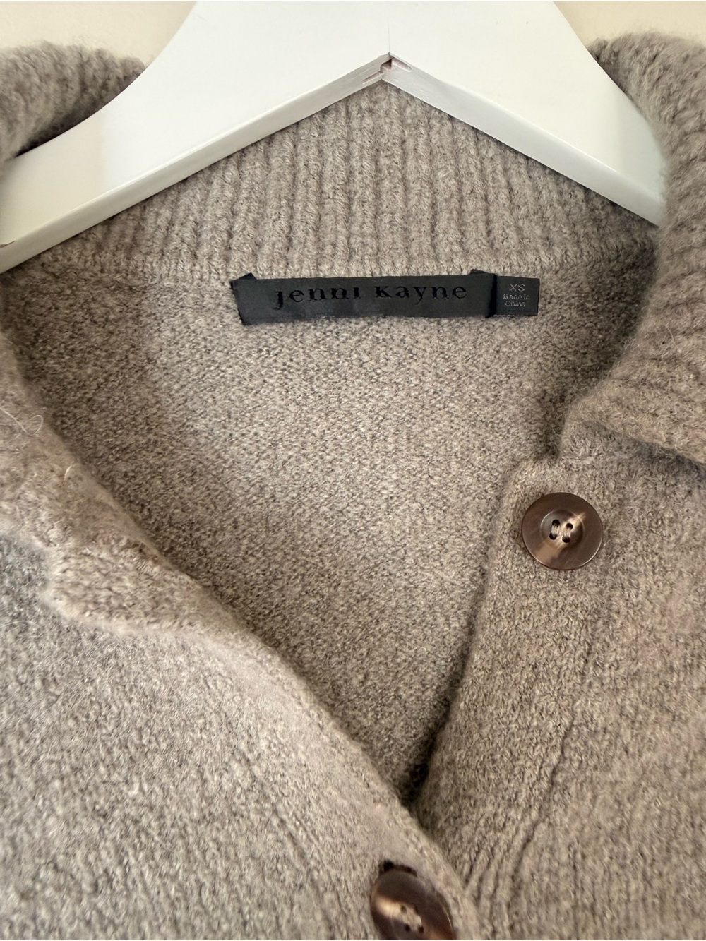 Jenni Kayne Cashmere Stevie Polo Sweater - Picture 6 of 7